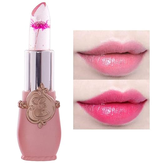 Jelly Flower Transparent Color Change Lipstick