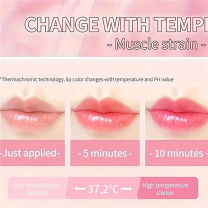 Jelly Flower Transparent Color Change Lipstick