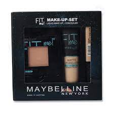 Fitme Maybelline 3 In 1 Set ( Face Powder , Foundation Tube And Foundation Stick )